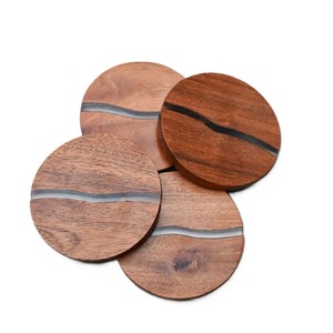 Luxe Handcrafted <b>Epoxy</b> Resin Agate Coaster For Home Office Restaurant <b>Table</b> Pad For Dining & <b>Coffee</b> <b>Table</b> Homedecor Accent - Product Image 6