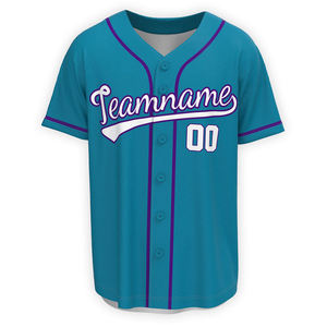Camiseta de Béisbol Personalizada con Sublimación Completa, OEM/ODM, para Hombre y Mujer, Manga Corta, 100% Poliéster, Secado Rápido - Product Image 6