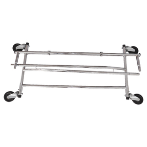 Expositor de Ropa Metálico Resistente Bros Display, Estante de Exhibición Plegable Portátil de Lujo Moderno para Minoristas, Soporte para Prendas OEM ODM Vietnam - Product Image 6