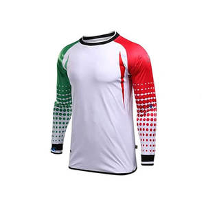 ชุดยูนิฟอร์มฟุตบอลผู้ใหญ่แบบสั่งทำคุณภาพดีที่สุดสำหรับผู้รักษาประตู ระบายอากาศได้ดี มีไซส์ใหญ่พิเศษ พร้อมกางเกงขาสั้น - Product Image 4