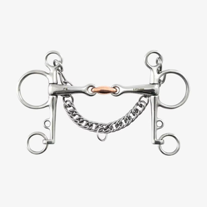 Bocado de Anillas de Alta Calidad para Caballo, de Hierro, con Boquilla de 5 Pulgadas, para Entrenamiento y Equitación, Control Ligero y Resistente para Caballos - Product Image 2