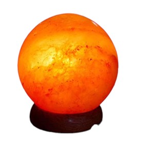 Football-Shaped Organic Material <b>Lamp</b> with Carved Technique and Shrink Wrap Himalayan Light Gray Sian Enterprises - Product Image 2