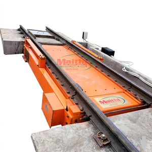 Báscula ferroviaria OEM de 70 toneladas/hora con precisión de 0.5, velocidad de pesaje de trenes de 0-20 km/h - Product Image 2