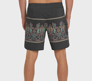 Private Label Solid Front Logo Surf <b>Shorts</b> Quick Dry Beachwear for Men - Product Image 2
