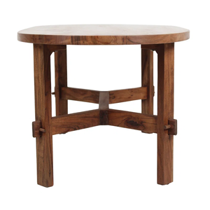 โต๊ะกาแฟทรงรีทำจากไม้เนื้อแข็งทันสมัยพร้อมพื้นผิวธรรมชาติสวยงามห้องนั่งเล่นที่สมบูรณ์แบบกลางเฟอร์นิเจอร์ - Product Image 4