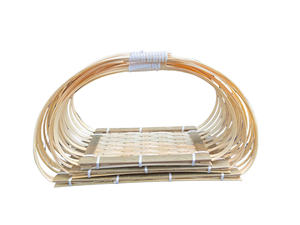 ถาดเสิร์ฟไม้ไผ่ธรรมชาติสำหรับชา กาแฟ และของว่าง - Product Image 3