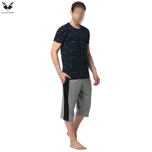 Athletic Men Summer Short Set Gym Fitness Short Sleeve Tracksuit Lightweight Quick Dry 2 Piece Sportswear Male Matching Set - Product Image 2