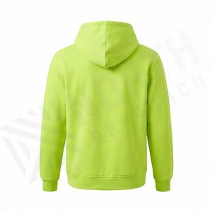 OEM Custom Logo Embroidered Plain Dyed Men's <b>Oversized</b> Cotton <b>Fleece</b> <b>Hoodie</b> For Branding And Bulk Production Premium Quality - Product Image 2
