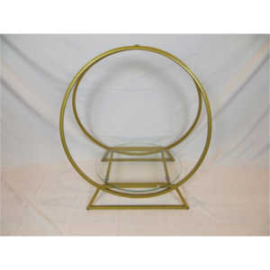 Modern <b>Silver</b> Metal Wire Cake Stand Round Dessert Display Pedestal <b>Tray</b> for Birthday Party Wedding <b>Decoration</b> Dessert Stand - Product Image 2