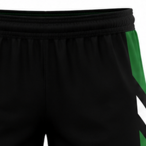 Black <b>Green</b> Volleyball <b>Shorts</b> Professional Sports Bottoms Team Match Wear Athletic Training Apparel Lightweight Competition - Product Image 4