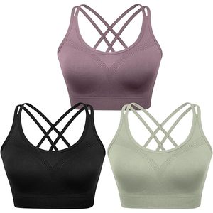 Conjunto Deportivo para Mujer: Sujetador Deportivo Ligero y Transpirable con Estampado Animal, Leggings con Cierre y Cintura Elástica, Logotipo Frontal - Product Image 3
