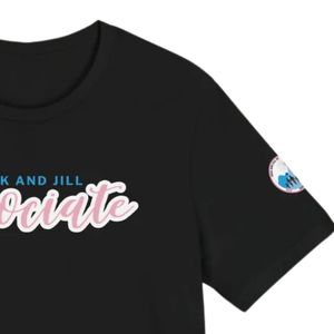 เสื้อยืดคอกลมแขนสั้นผ้าฝ้ายพรีเมียมนุ่มพิเศษสำหรับผู้หญิง รุ่น Custom Jack and Jill พร้อมบริการพิมพ์โลโก้ส่วนตัวสำหรับใส่ลำลอง - Product Image 3