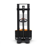 Gerbeur sur pied à jambes étroites 1,5 tonne 3m 550, cadre noir, solution de mise à niveau multi-batteries, peinture personnalisée disponible