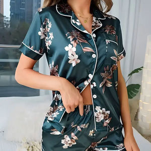 Nueva Llegada, Ropa de Dormir de Verano para Mujer, de Alta Calidad, Transpirable, de Secado Rápido, Poliéster/Algodón, Servicio OEM Personalizado - Product Image 5