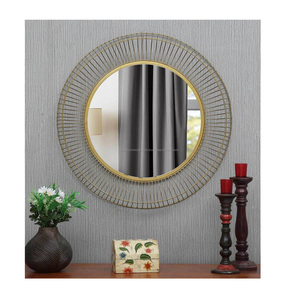 Đơn Giản Giọng Vòng Đóng Khung Tường Gương Hiện Đại Sang Trọng Trang Chủ Trang Trí Rắn Thiết Kế Hoàng Gia Gương Cho Trang Trí Nội Thất - Product Image 3