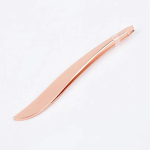 Pinzas Profesionales de Lujo para Cejas, Pinzas Inclinadas de Acero Inoxidable, Uso en Salón de Belleza, Alta Calidad, Ligeras - Product Image 2