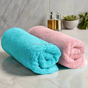 Serviettes en coton extra douces et luxueuses – Serviettes de toilette 600 GSM pour hôtels de luxe - Product Image 1