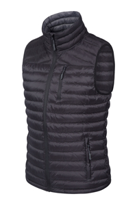 Gilet matelassé rouge pour homme, col montant, fermeture éclair, coupe-vent, vêtement d'extérieur d'hiver, veste sans manches décontractée - Product Image 6