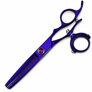Tijeras de Corte de Pelo Rectas y Afiladas de 6 Pulgadas, con Rotación de 720 Grados, de Acero Inoxidable, para Diestros - Product Image 3