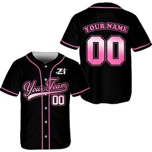 Maillot de baseball pour joueurs adultes, imprimé, personnalisable, à manches courtes, respirant, léger, anti-humidité, protection UV, grande taille - Product Image 4