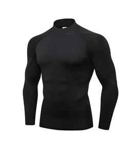 Camisetas de Compresión para Hombre de Verano de Alta Calidad, Transpirables, Elásticas en Cuatro Direcciones, de Secado Rápido, Manga Corta - Product Image 1