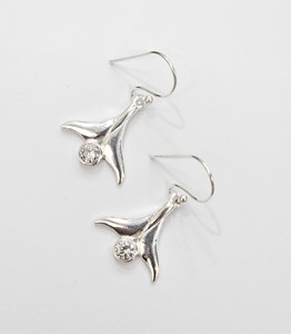 Elegantes Pendientes de Plata de Ley 925 con Circonita en Forma de Cola de Pez, Antideslustre, Hechos a Mano, Joyería Fina para Mujer - Product Image 5