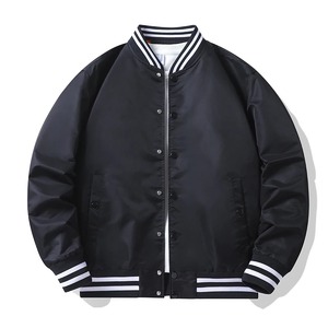 Blouson universitaire matelassé unisexe en toile à capuche, couleur unie, coupe-vent, imperméable, style décontracté pour couple - Product Image 4