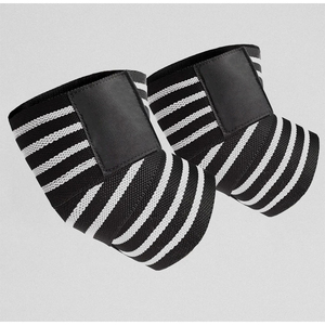 Nouvelle Genouillère Réversible Ajustable en Nylon Spandex Élastique de Qualité Supérieure, Robuste, Respirante, Légère et Anti-Bactérienne avec Fermeture Auto-agrippante - Product Image 3