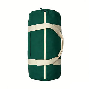 Sacs de voyage en toile écologiques durables et personnalisés, grands sacs de sport pour la nuit, sacs fourre-tout pour le yoga et la remise en forme, sacs à main avec poche avant - Product Image 4