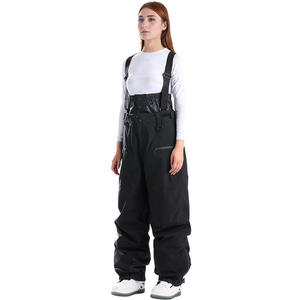 Pantalones de Nieve Impermeables con Capucha para Mujer, Pantalones de Esquí con Estampado Cálido y Ajustables con Cierre de Cremallera - Product Image 2