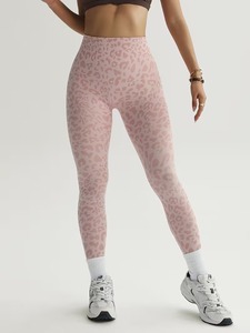 Premium Sublimated Cheetah Activewear <b>Tights</b> | Breathable High-Stretch Workout Leggings | Slim-Fit Athletic Sport Pants - Product Image 1