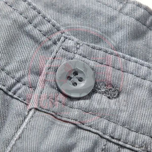 Prix de gros 2026 – Pantalon cargo pour homme, couleur gris uni, qualité supérieure, service OEM, décontracté, respirant, séchage rapide, matière douce au toucher - Product Image 4