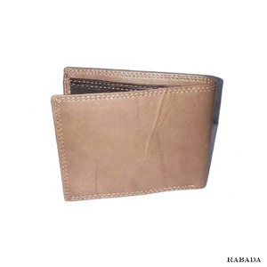 Customized Best Quality Top Selling 100% Genuine Cow Bi-fold Leather <b>Wallet</b> <b>for</b> <b>Men</b> at Factory Price - Product Image 4
