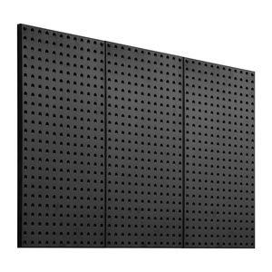 Pannello Forato in Acciaio Resistente 60x30 cm, Organizzatore da Parete dal Design Moderno, Pannelli Forati in Metallo per Soggiorno e Garage - Product Image 1