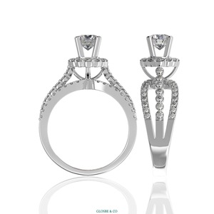 Wholesale Women's Jewelry 18K Solid Gold for Certified Natural Diamond Everyday Wear Royal <b>Ring</b> 5.4mm D/VVS2 Vietnam Glosbe Co - Product Image 4