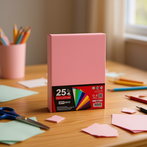 Cartulina Rosa 50*65cm Papel Rosa para Manualidades - Product Image 3