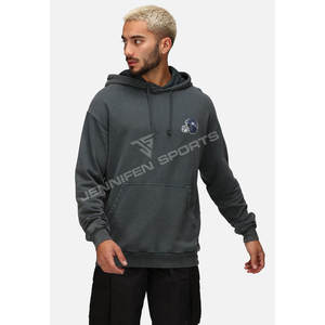 Sudadera con Capucha Personalizada de Invierno, Lavado Ácido, Impresión Digital, 100% Algodón Felpa, Estilo Vintage para Hombre, Transpirable y de Secado Rápido - Product Image 5