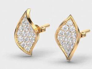 Boucles d'oreilles en diamant de qualité supérieure, collection de luxe, prix imbattable, fournisseur direct. - Product Image 1