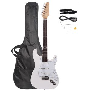 Chitarra Elettrica per Principianti con Top in Palissandro Massello, 39 Pollici, Fondo e Fasce in Acero, 4 Corde, Mancina, Formato da Viaggio, in Fibra di Carbonio - Product Image 2