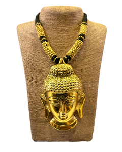 Comprar Nuevos Diseños Bohemio Chapado en Oro Grandes Colgantes Collar Joyería Bohemia Buda joyería por Rawat Artesanía - Product Image 1
