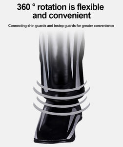 Espinilleras de Boxeo y Muay Thai Personalizadas de Primera Calidad, Transpirables, Protección Profesional para Kick Boxing y Artes Marciales - Product Image 3