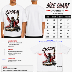 เสื้อผ้าผู้ชายไซส์ใหญ่ ผ้าฝ้าย 100% หนัก 260 GSM พิมพ์ลาย DTG เป็นมิตรกับสิ่งแวดล้อม เนื้อผ้านุ่มพิเศษ สตรีทแวร์แบบสั่งทำ ทรงปกติ ยูนิเซ็กซ์ รับผลิตแบบ OEM ODM - Product Image 5