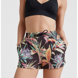 Custom Women Stretchable Drawstring Waist Swim Trunks Sublimation Digital Printed Beachwear Surf Board Shorts Quick Dry Swimwear - Product Image 3