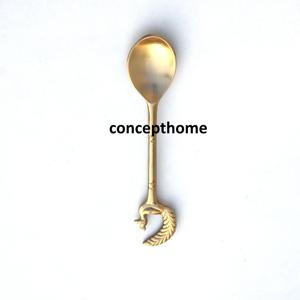 Cuillère à long manche en acier inoxydable, écologique, couleur argent, effet miroir, pour animaux et objets, idéale pour mariages, fêtes, festivals, utilisable au lave-vaisselle - Product Image 3