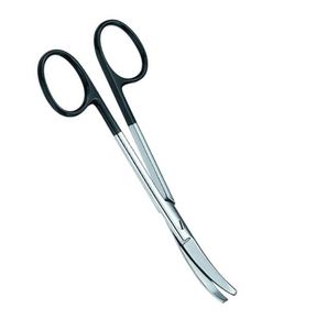 กรรไกรตัดแบบแมนนวล พรีเมียม FOMON Super Cut สแตนเลสสตีล ปลายโค้งมน ขนาด 4.5 นิ้ว อุปกรณ์ผ่าตัด ได้รับการรับรองมาตรฐาน CE ISO 13485 - Product Image 5
