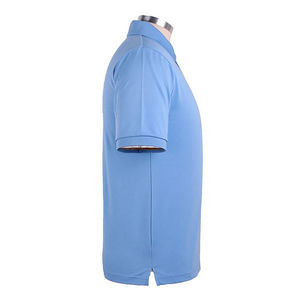 เสื้อโปโลผู้ชายไซส์ US แห้งเร็ว ระบายอากาศได้ดี แขนสั้น ผ้าถัก สำหรับออกกำลังกาย เล่นกีฬา  แบบเรียบ สามารถสั่งพิมพ์ลายได้ สีพื้น - Product Image 3