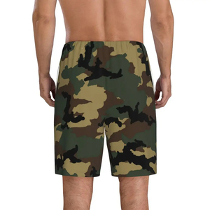 Shorts d'été pour hommes en coton élastique, multi-poches, coupe décontractée, anti-plis, style urbain, pour la pêche et la chasse, motif camouflage - Product Image 3