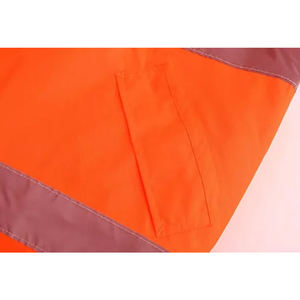 OEM Waterproof Night Duty Visibility <b>Worker</b> Protection Uniform Set Wholesale Safety Apparel Manufacturer Workwear Hi Vis <b>Jacket</b> - Product Image 5