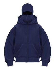 Men's 100% Cotton Full <b>Zip</b> Hoodie Fleece Sweatshirt Regular Fit <b>Zip</b> Up <b>Hooded</b> Jacket for Winter Casual Wear - Product Image 1