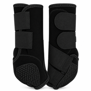 Botas Deportivas Premium para Caballos, Protectores de Piernas de Neopreno, Botas de Soporte para Montar, Entrenar, Correr, Saltar y Uso en Establos - Product Image 4